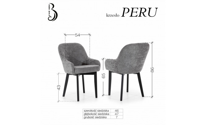 Krēsls PERU Dab